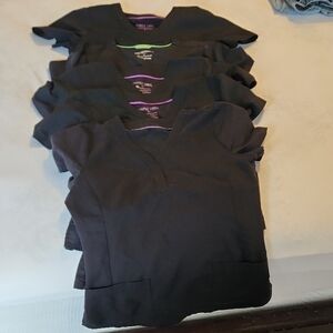 5 HEALING HANDS SCRUB TOPS